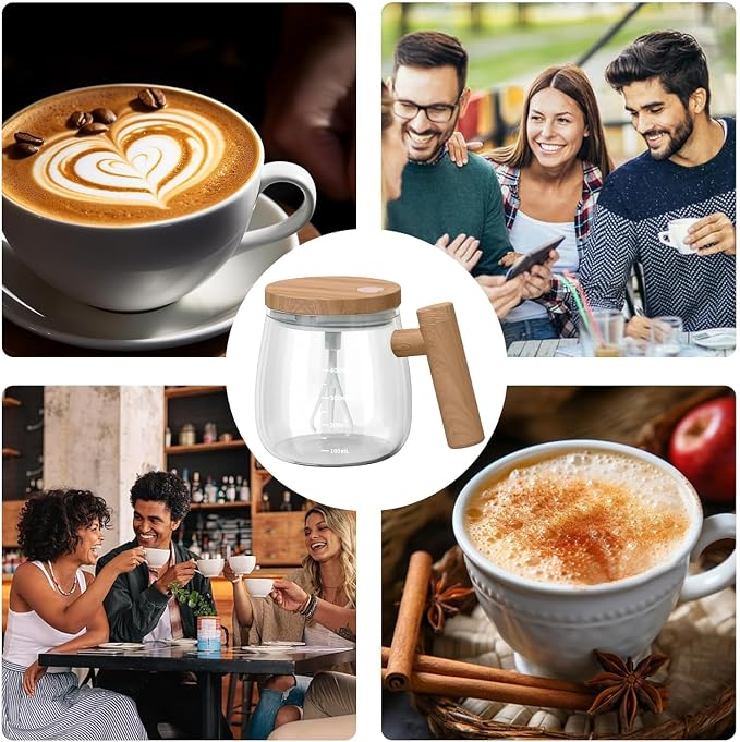 Electric Mixing Mug, Self Stirring Coffee Mug - Image 4