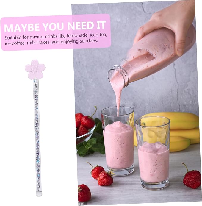 1pc Long Handle Glass Stirring Rod - Image 7