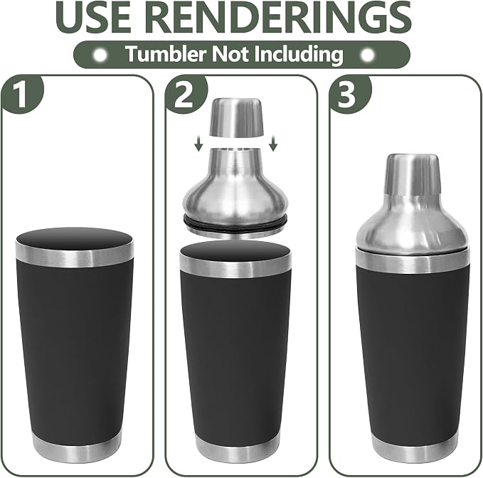 Cocktail Shaker Lid Compatible - Image 5