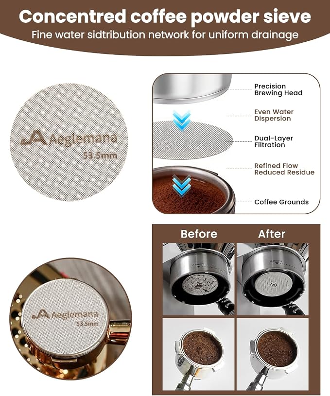 8 PCS Espresso Accessories Kit, 54mm Tamper Station - Image 7