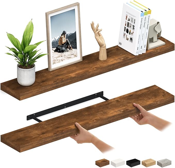 Ballucci Floating Shelves for Wall, by Ballucci