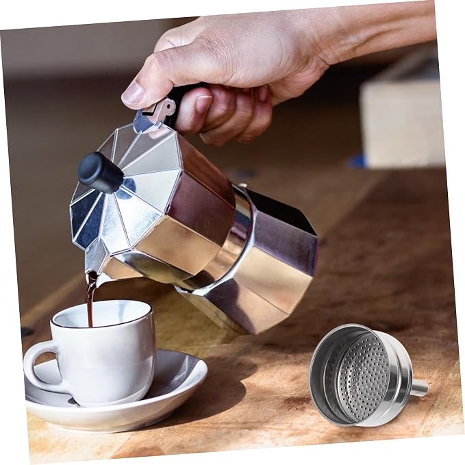 Zerodeko Stainless Dripper Funnel Non-Pressurized Coffee Filter Tool - Image 4