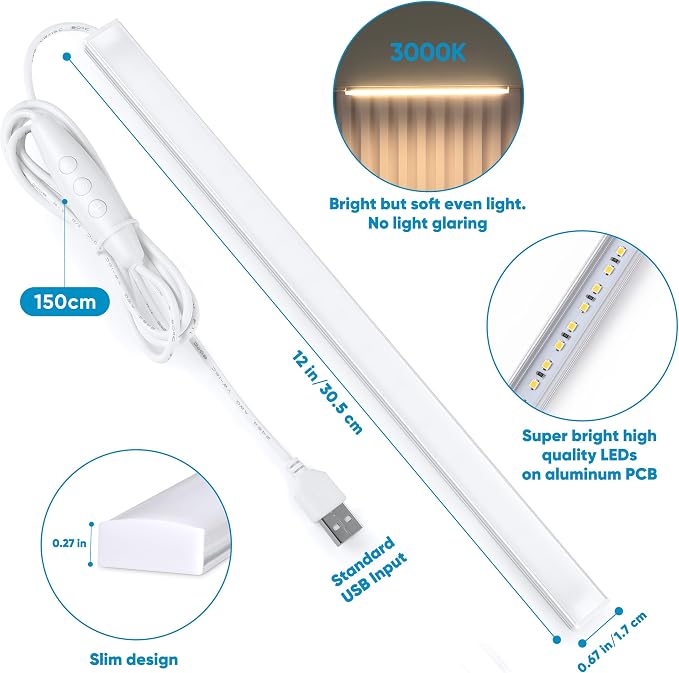 Litever Under Cabinet LED Light - Image 3