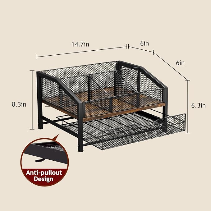 Homsorout Coffee Bar Organizer - Image 2