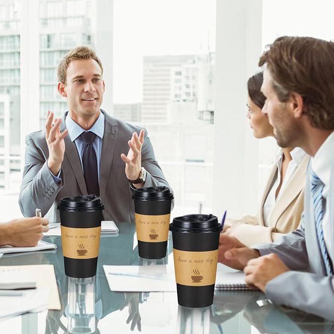 Lamosi 16 OZ Coffee Cups 500 Pack - Image 3