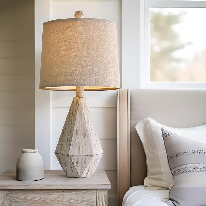 PoKat 20.25" Rustic Table Lamp Set of 2 - Image 4