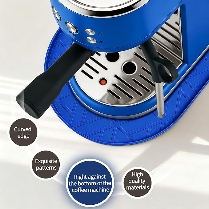 Silicone Coffee Mat, 15.8"x7.9" Coffee Bar Mats - Image 3