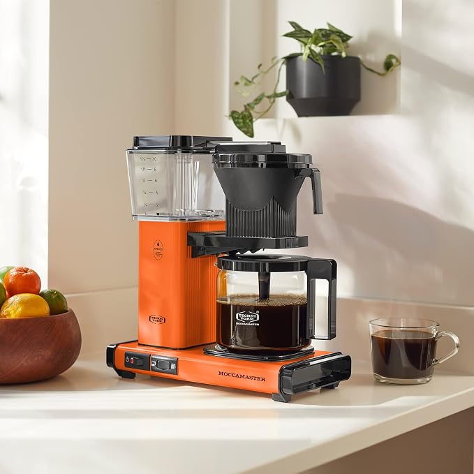 Technivorm Moccamaster Moccamaster 53947 KBGV 10-Cup Coffee Maker Orange - Image 10