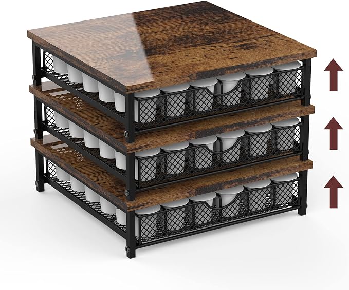 Coffee Pod Drawer for K Cups Drawer Organizer Coffee Pod Storage - Image 7