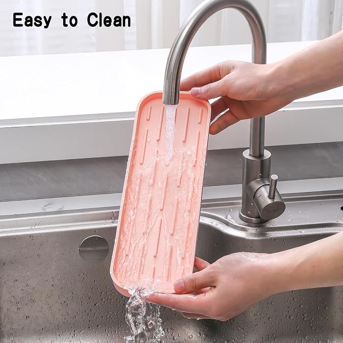 MicoYang Silicone Kitchen Sink Organizer Tray - Image 8