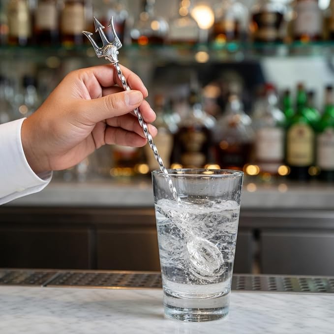 Homestia 12-Inch Stainless Steel Cocktail Spoon - Image 8