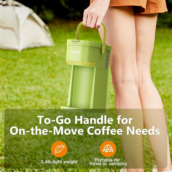 Tastyle Single Serve One Cup Coffee Maker, - Image 4
