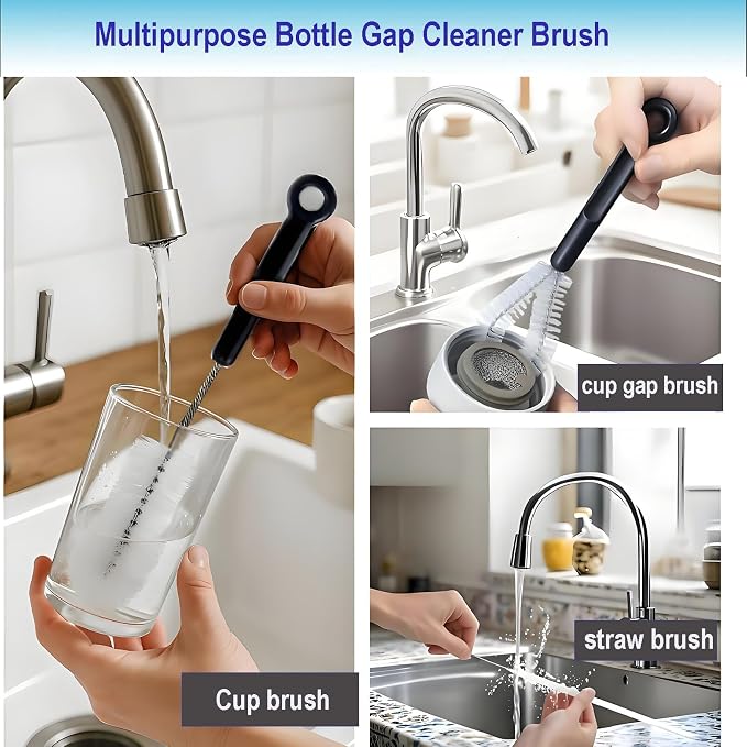 3 Pack Bottle Cleaning Brush Set - Image 5