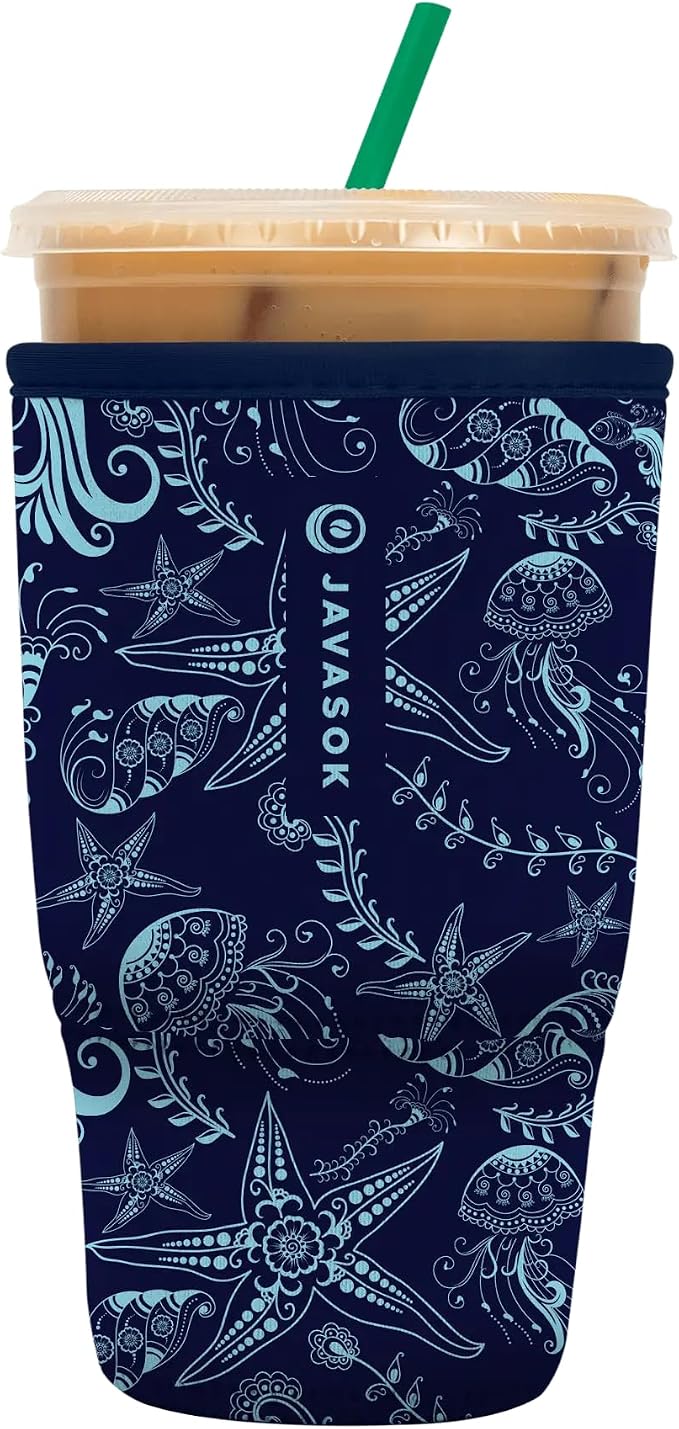 Sok It JavaSok Iced Coffee & Cold Soda Insulated Neoprene Cup Sleeve by SokIt