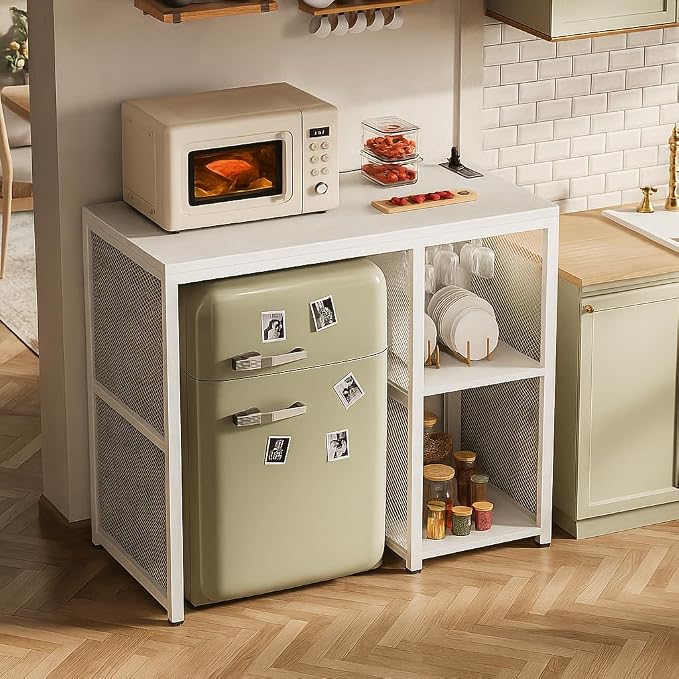 Homieasy Mini Fridge Cabinet - Image 5