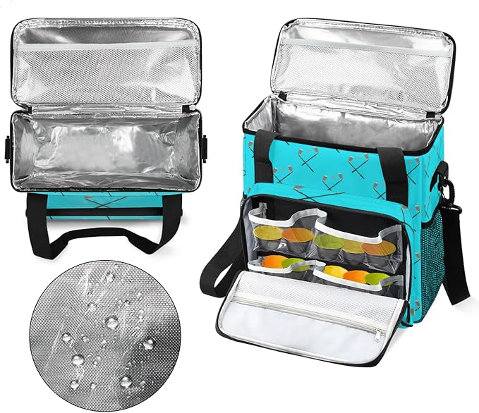 Golf Coffee Maker Travel Bag, Golf Large Carrying Storage Case Insulated - Image 3