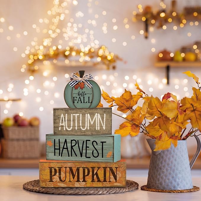 Lineshading 4 Pcs Fall Table Decoration - Image 6