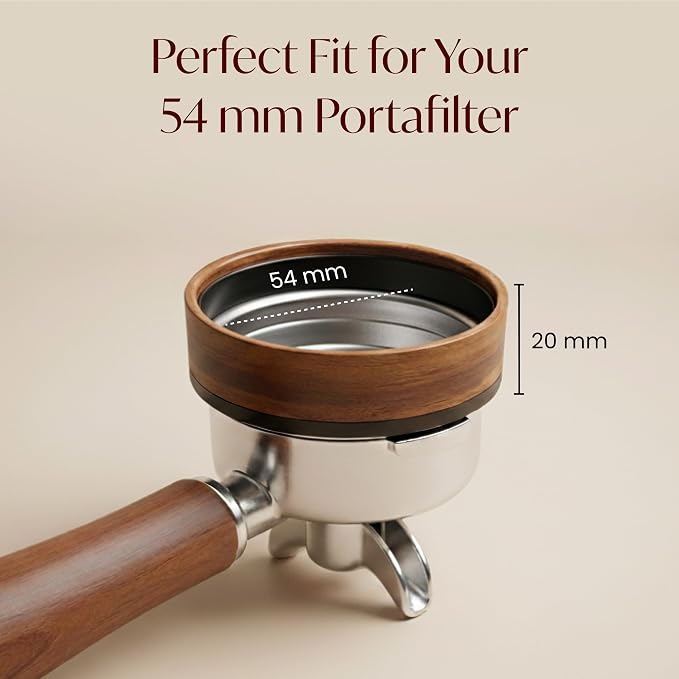 54mm Espresso Dosing Funnel – Magnetic Coffee Dosing Ring Compatible - Image 2