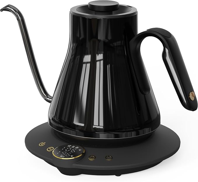 Cocinare Gooseneck Electric Kettle, ±1°F Precise Temperature Control, 1500W by Cocinare