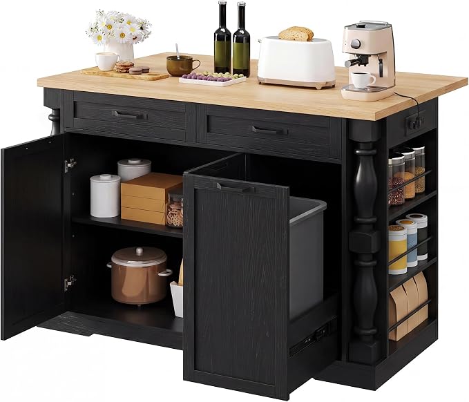 Kitchen Island, 47.6"x20" Kitchen Island - Image 9