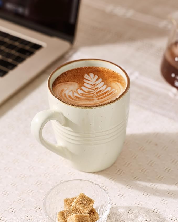 famiware Jupiter Coffee Mugs Set of 4, 13oz Coffee Mug, Microwave and - Image 3