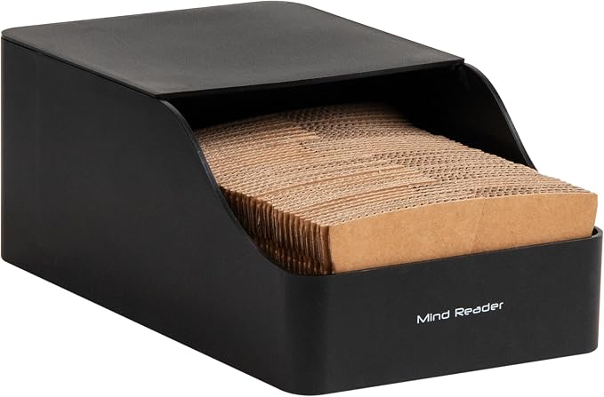 Mind Reader Hot Cup Sleeve Dispenser, Coffee Bar Accessories, Coffee Station by MindReader