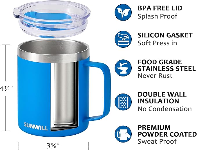 SUNWILL Insulated Coffee Mug - Image 2
