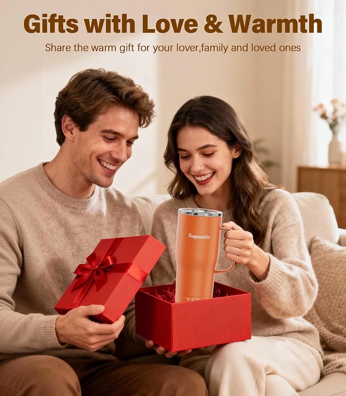 Supsonic - Smart Heated Coffee Mug, 20oz Rechargeable Self Heating Mug - Image 5