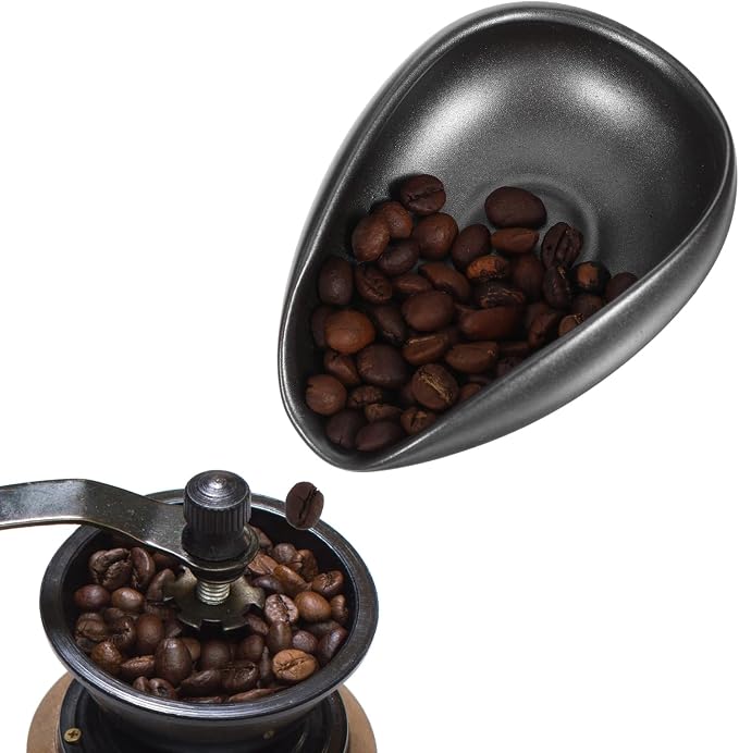 Coffee Bean Dosing Cup Ceramic Single Dosing Tray Espresso Bean Weighing Bowls by Unknown