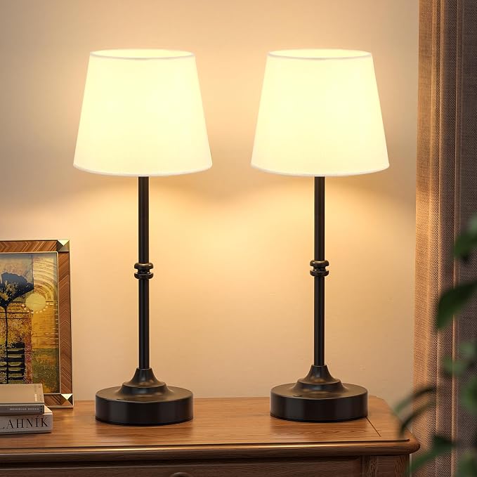 Kakanuo Rechargeable Cordless Table Lamp Black - Image 2