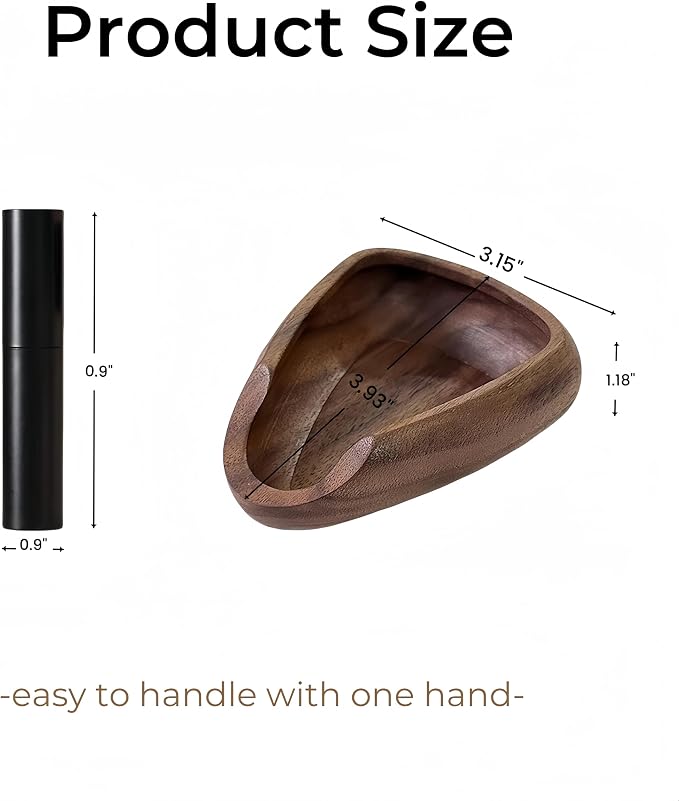Wooden Coffee Bean Dosing Cup - Image 3
