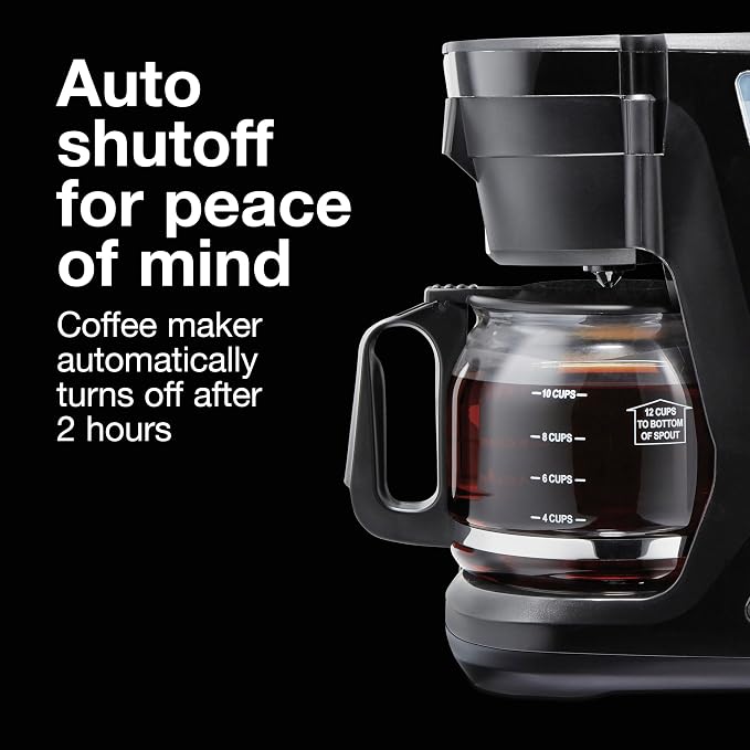 Proctor Silex FrontFill Drip Coffee Maker, Digital & Programmable, 12 Cup Glass - Image 6