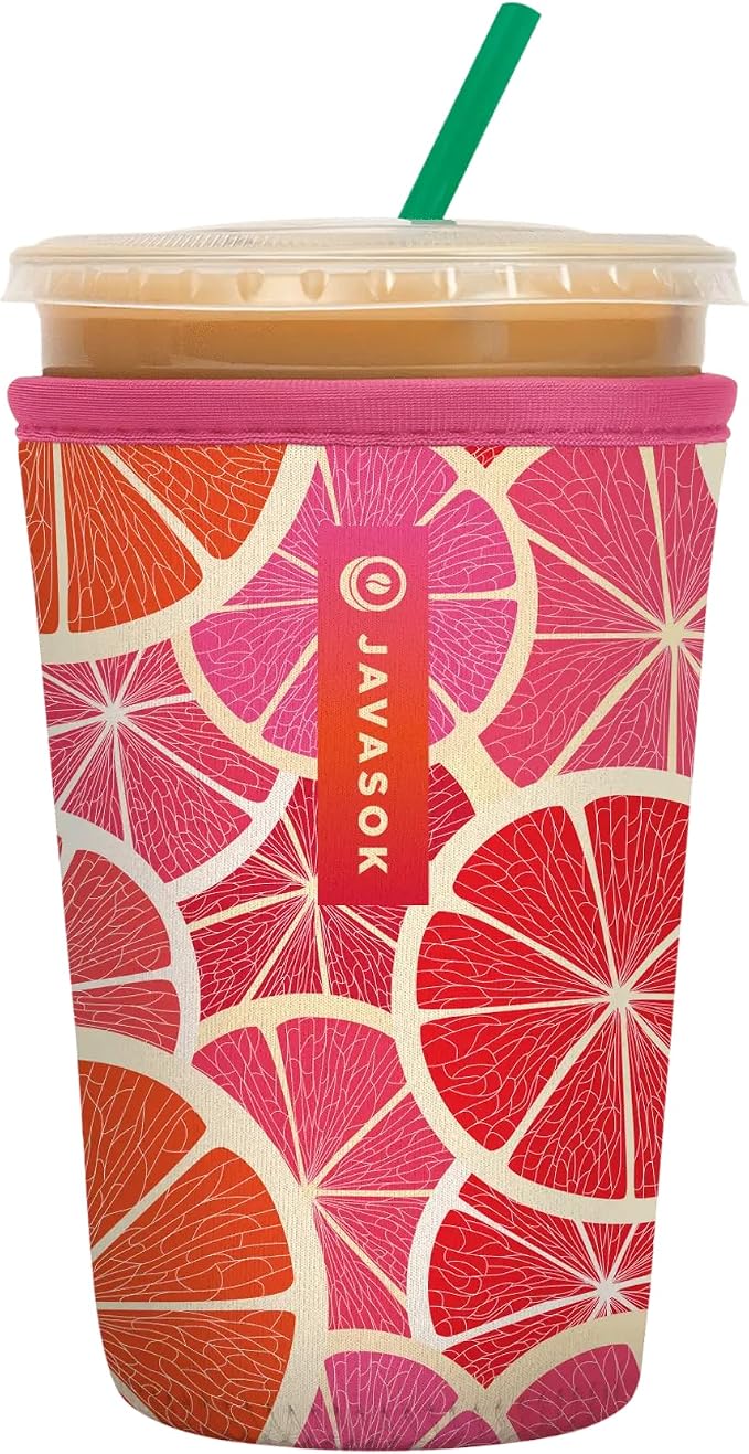 Sok It JavaSok Iced Coffee & Cold Soda Insulated Neoprene Cup Sleeve by SokIt