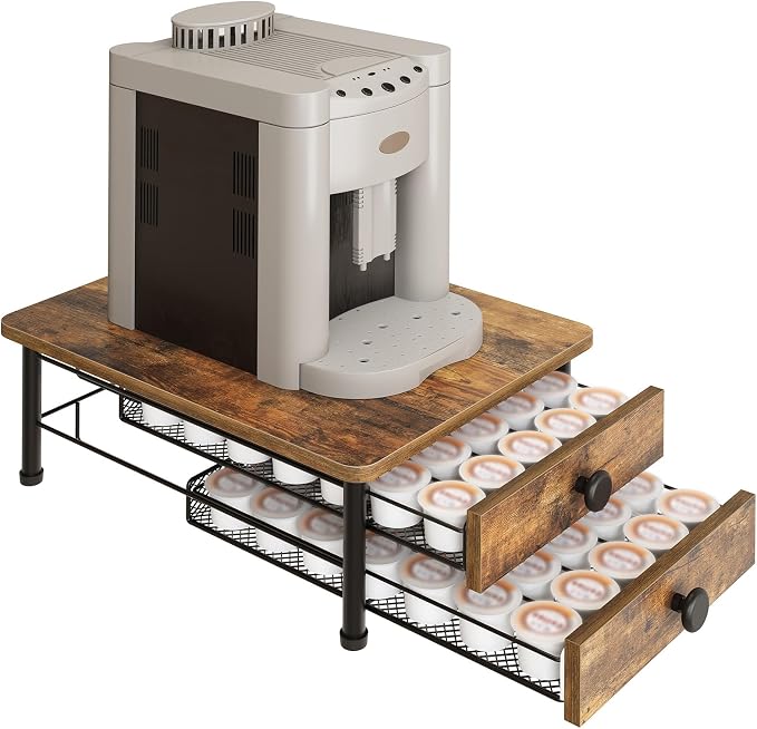 YATINEY Coffee Pod Drawer Holder, 70 Capacity Coffee Capsule Storage Organizer - Image 8