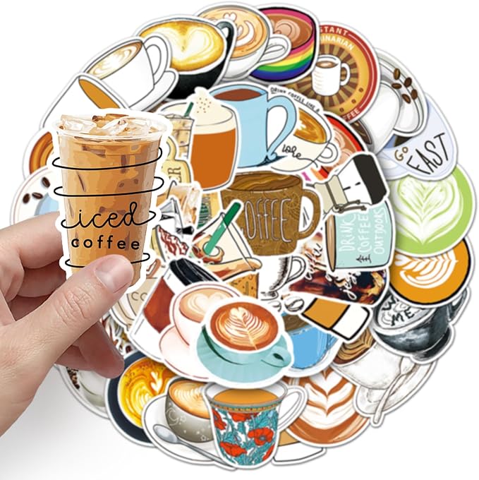 Dessert Coffee Stickers - Image 2