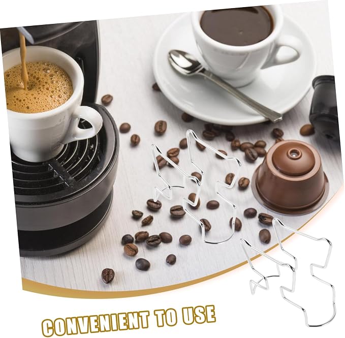 SHINEOFI Stainless Dripper Stand Reusable Coffee Filter Bag Holder Frame Stable - Image 3