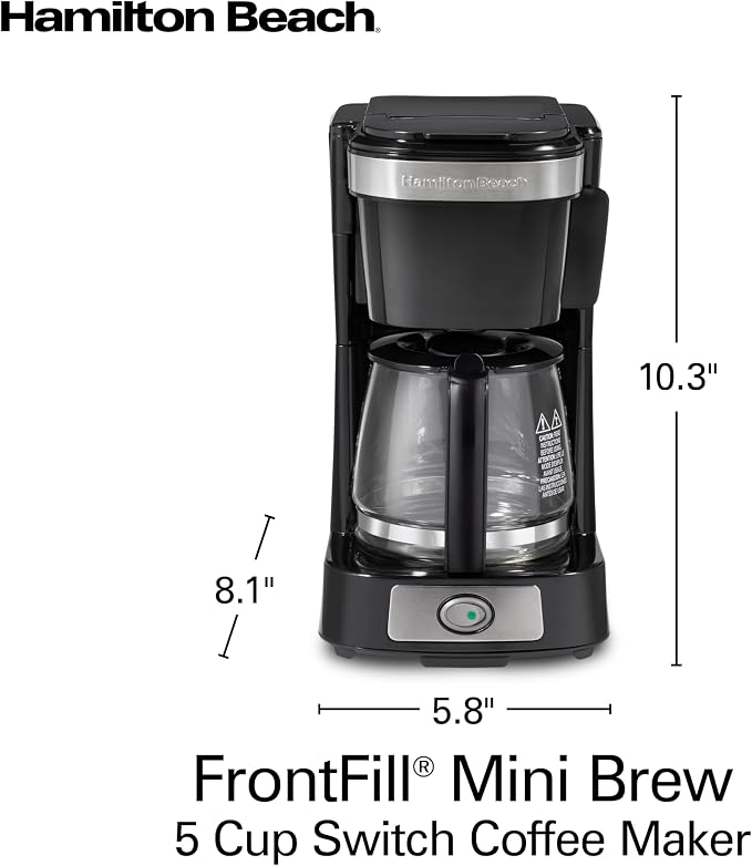 Hamilton Beach 5 Cup Drip Coffee Maker - Image 8