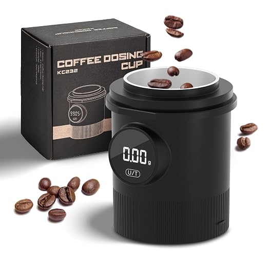 Coffee Dosing Cup with Scale by BUCANIM