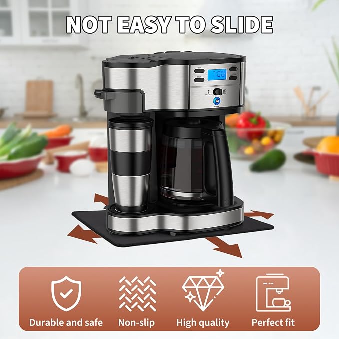 Sliding Pad for Hamilton Beach 2-Way Programmable Coffee Maker- Smooth Glide - Image 6
