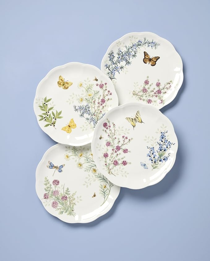 Lenox 897794 Butterfly Meadow Herbs Dinner Plates - Image 2