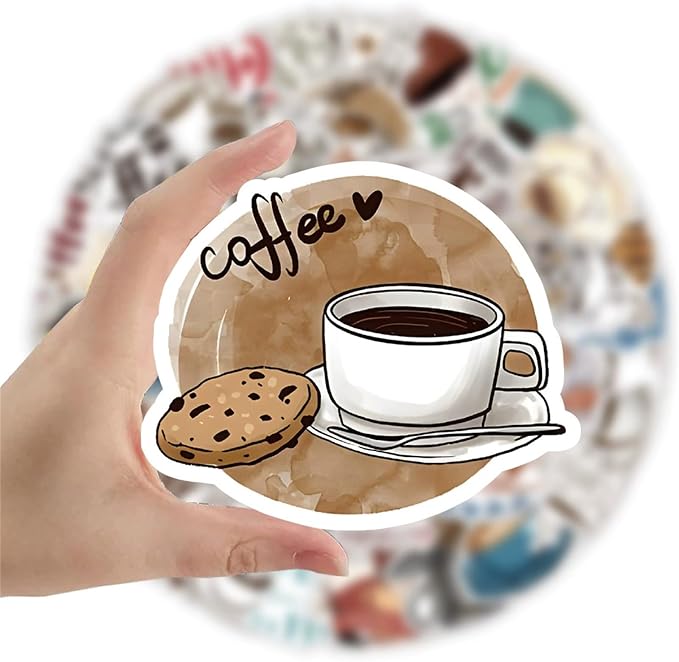 Aesthetic Coffee Theme Stickers - Image 3