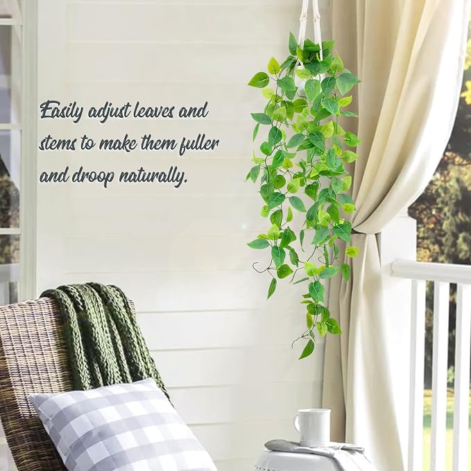 LOYWREE 1 Pack Artificial Hanging Plant Kit - Image 4