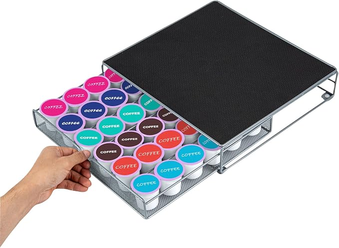 Restaurantware Restpresso 13 x 12.2 x 3 Inch Coffee Capsule Drawer 1 Heavy-Duty - Image 10