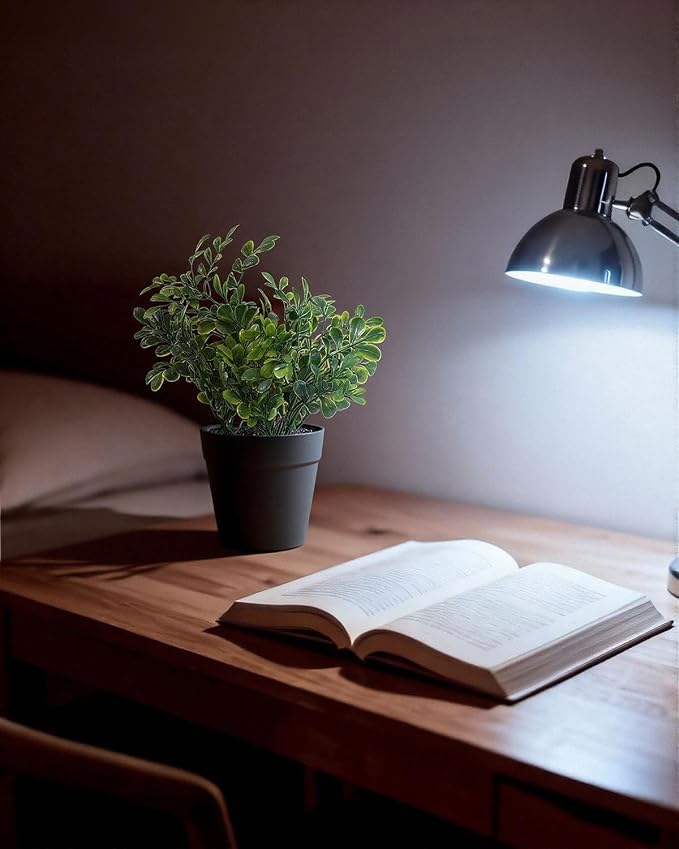 Fake Eucalyptus Potted Artificial Plant – Small Faux Eucalyptus - Image 6
