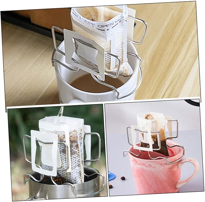 IMIKEYA Coffee Filters Stand Holder Organizer Cold Brew Filter Drink Drip Bag - Image 8