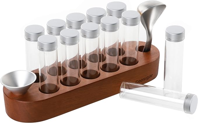 Coffee Bean Container, Single Dose Coffee Bean Storage by Coosigar