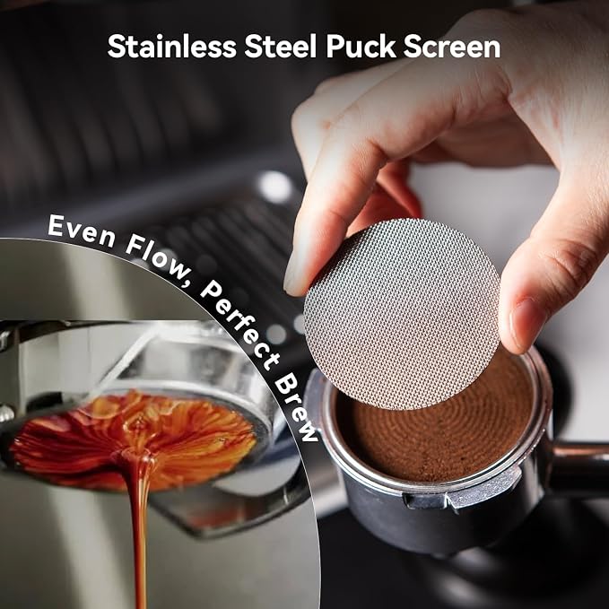 54mm Espresso Accessories Kit – Coffee Distributor & Tamper Leveler, WDT Tool - Image 8