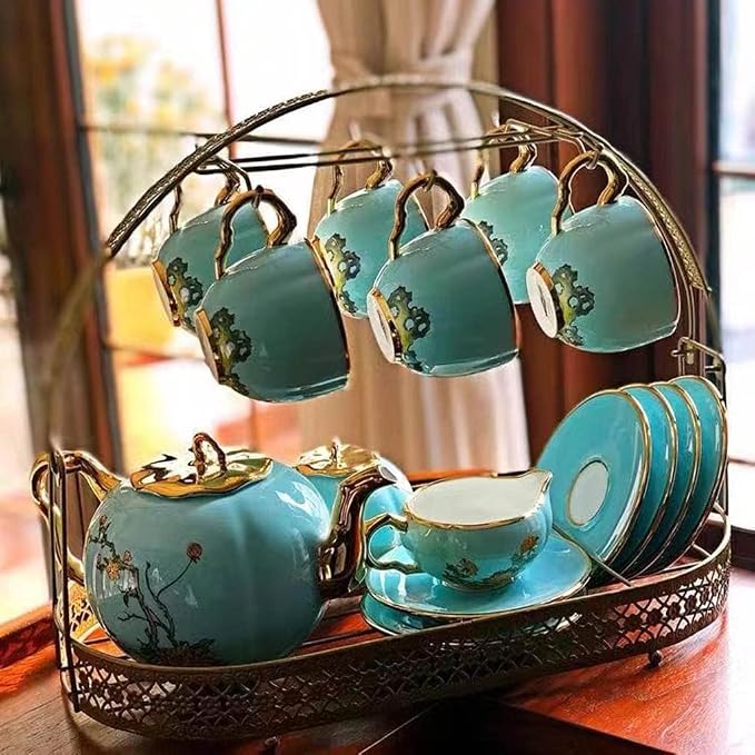 Mug Holder Coffee Cup Rack Stand Dishes Organizer Wrought Iron Drainer Storage - Image 7