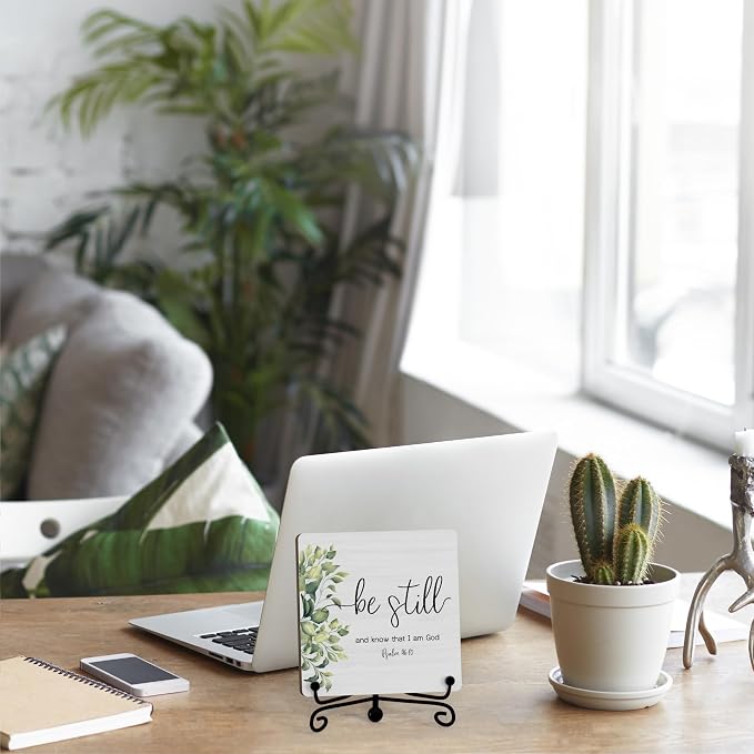 Home Decor, Farmhouse Be Still And Know That I Am God Shelf Decor - Image 5