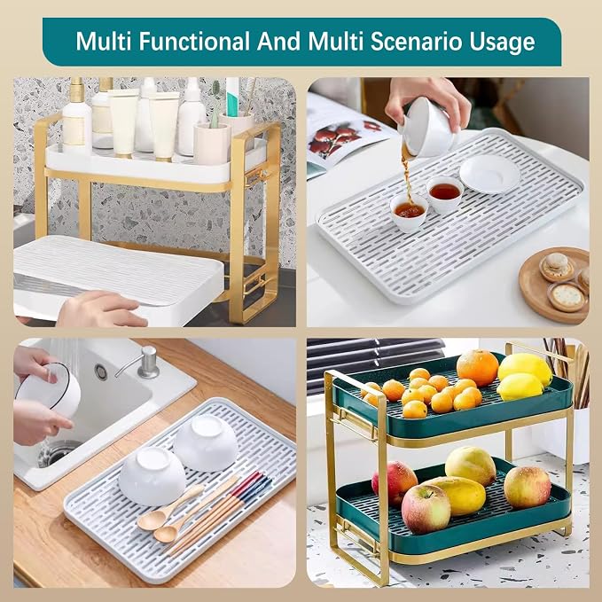 WAYUTO 2-Tier Mugs Drying Rack - Image 3